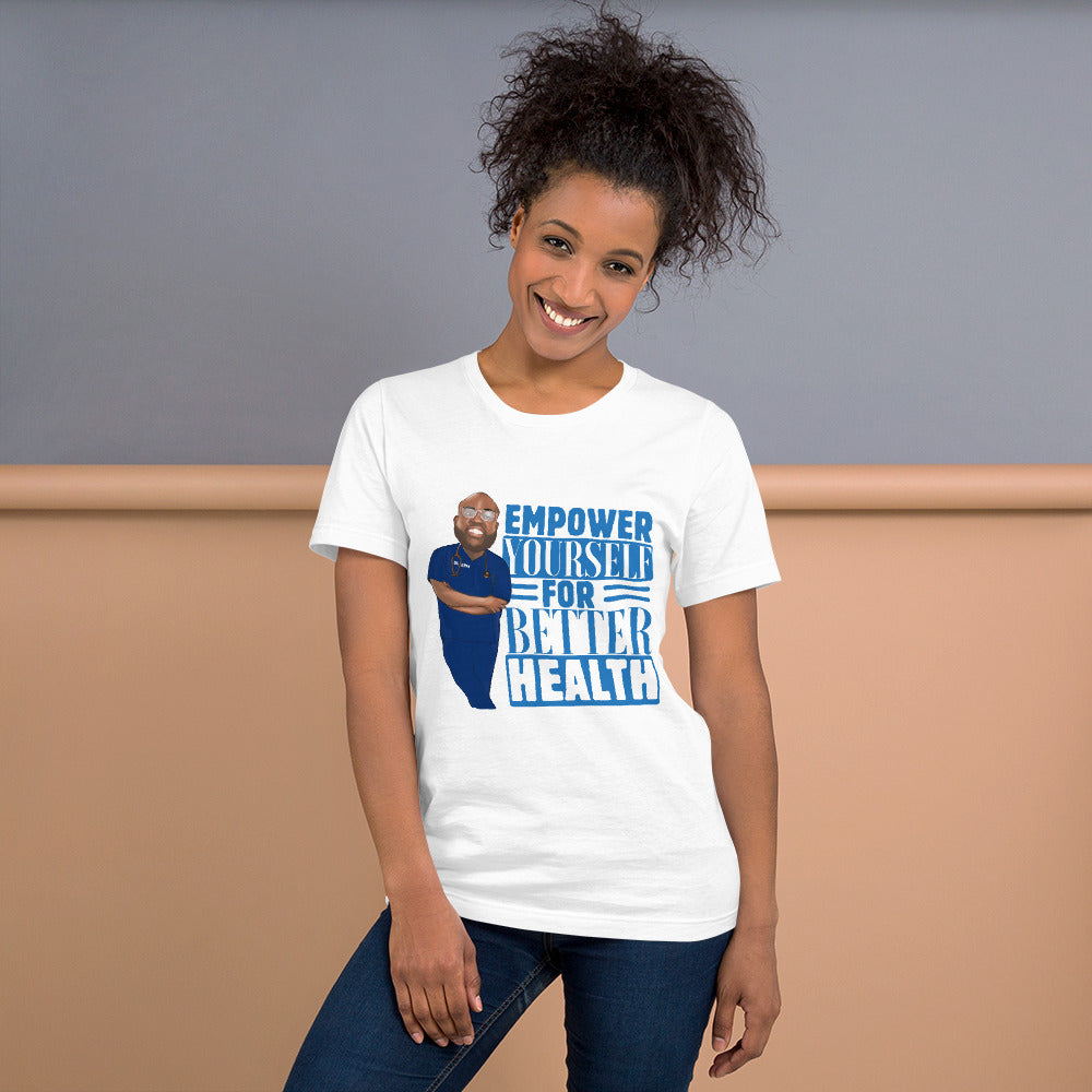 EMPOWER YOURSELF FOR BETTER HEALTH (CARICATURE) WOMEN'S TEE